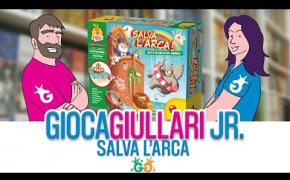 Gioca Giullari Jr - Salva L'arca il Gioco da Tavolo per bambini 4+ con la catapulta