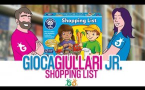 Gioca Giullari Jr - Shopping List facciamo la spesa con il gioco da tavolo per bambini di memoria 3+