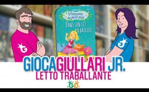Gioca Giullari Junior - Il letto traballante, Gioco di Carte per bambini di destrezza 4+