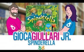 Gioca Giullari Jr - Spinderella, attenzione ai ragni! Gioco da tavolo per bambini 6+