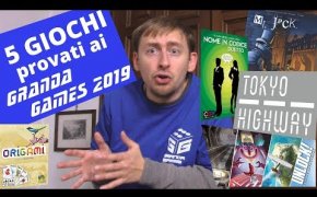 5 Giochi da Tavolo provati ai Granda Games 2019!