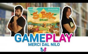 Sobek: 2 Giocatori, Partita Completa al gioco da tavolo di mercanti lungo il Nilo!