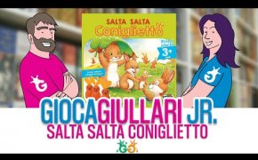 Gioca Giullari Junior - Salta Salta Coniglietto, Gioco da tavolo per bambini 3+