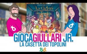 Gioca Giullari Jr - La Casetta dei Topolini gioco da tavolo in 3D per bambini 5+