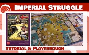 Imperial Struggle - 2p - Tutorial e partita completa con discussione finale