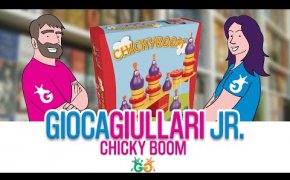 GiocaGiullari Jr - Chickyboom tieni le galline in equilibrio! Gioco per bambini 5+