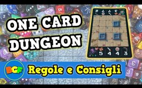 ONE CARD DUNGEON | Gioco Dungeon Crawler in Solitario | Tutorial 101 Regole Italiano