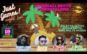 Just Games! Night Live - Cinghiali Sotto L'Ombrellone