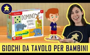 Domino Numeri e Animali - Gioco da Tavolo per Bambini - Clementoni 4+ anni