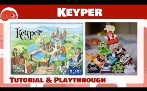 Keyper - 2p - Tutorial e partita completa con discussione finale