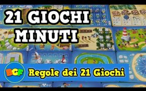 21 GIOCHI MINUTI | Raccolta di 21 Giochi Diversi | Tutorial 106 Regole Italiano