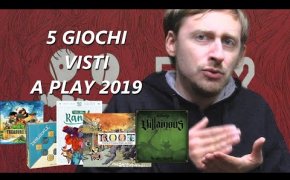 5 Giochi Visti a Play 2019!