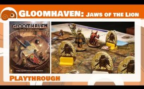 Gloomhaven: Jaws of the Lion - 4p - Esploriamo il tumore sommerso! - Ep 7, Scenario #20