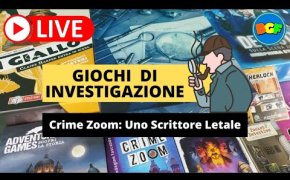 Partita Live ai Giochi Investigativi! Crime Zoom: Uno Scrittore Letale