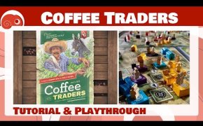 Coffee Traders - 3p - Tutorial e partita completa con discussione finale