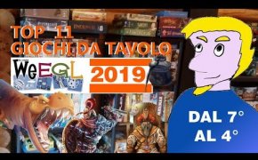 Top 11 Giochi da Tavolo provati al WEEGL 2019! [7° - 4°]