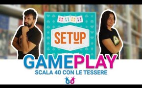 Setup, Partita Completa al Gioco da Tavolo che trasforma le carte francesi in tessere