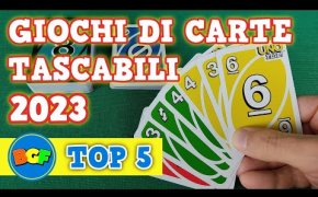 Top5 Giochi di Carte Tascabili 2023