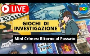 Partita Live ai Giochi Investigativi! Mini Crimes: Ritorno al Passato
