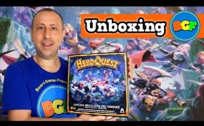 L'Ascesa della Luna del Terrore | Unboxing e recensione materiale | Espansione del gioco HeroQuest