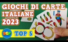 Top5 Giochi di Carte Italiane 2023