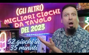 (GLI ALTRI) MIGLIORI GIOCHI DA TAVOLO DEL 2023 | Due Chiacchiere con il Meeple con la Camicia