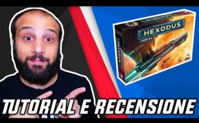 Tutorial e Recensione HEXODUS - Finalmente un Eurogame Originale!