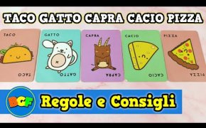 TACO GATTO CAPRA CACIO PIZZA | Gioco di Destrezza | Tutorial 168 Come si gioca