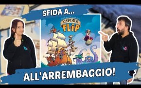 Captain Flip Partita Completa al Gioco da Tavolo per tutta la famiglia di pirati e tesori!