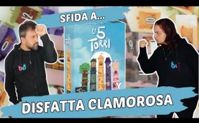 Le 5 torri, Partita Completa al gioco da tavolo di architetture pazze!