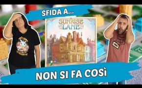 Sunrise Lane, Partita Completa tra i palazzi in costruzione del dottor Reiner Knizia!