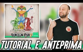 Tutorial e Anteprima KICKSTARTER DUNGEON FOURY - Affrontare il Dungeon da SOLI!