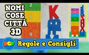 NOMI COSE CITTÀ 3D | Gioco di Parole e Destrezza | Tutorial 190 Come si gioca