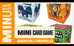 Mini card game (Meteo, don not disturb, blue penguin, merry christmas) - Recensioni Minute [685]