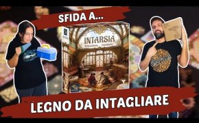 Intarsia Partita Completa al gioco di incastri e colori nei caffè parigini