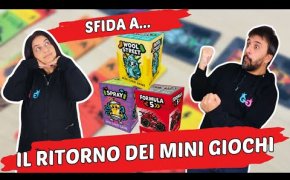 I nuovi Mini Card Game! 3 Partite Complete a Spray, Formula 5 e Wool Street