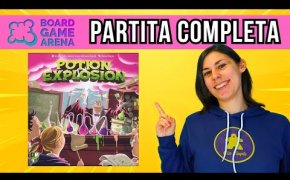POZIONI ESPLOSIVE Partita completa - Bellissimo Family Game con le biglie!