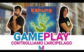 Kahuna Partita Completa al un gioco da tavolo per due, nell'azzurro arcipelago