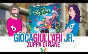Gioca Giullari Junior - Zuppa di Rane, un saltellante gioco da tavolo per bambini 5+