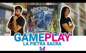 Witchstone Partita Completa al gioco da tavolo magico di Knizia e Chiacchiera