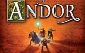 Copertina del gioco da tavolo cooperativo Le Leggende di Andor