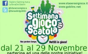 [News] Settimana del gioco in scatola