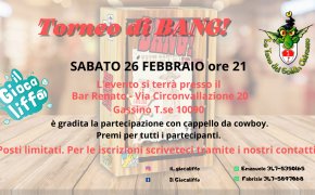 Primo torneo di Bang! per l’associazione Il Giocaliffo - TdG di Chivasso