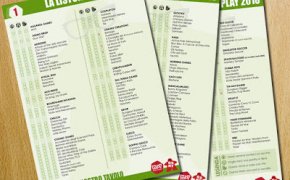 La LISTONA stampabile per PLAY 2018