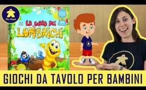La Corsa dei Lombrichi - Gioco da Tavolo per Bambini - 4+ anni