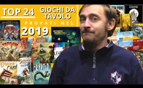 Top 24 Giochi da Tavolo provati nel 2019!