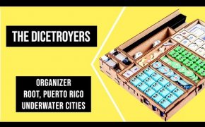 DICETROYERS - Organizer Giochi da Tavolo (Root, Underwater Cities, Puerto Rico)