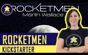 ROCKETMEN di Martin Wallace - Anteprima Kickstarter Gioco da Tavolo