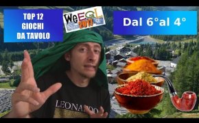 Top 12 Giochi da Tavolo - Ed. WEEGL 2017! [Dal 6° al 4°]