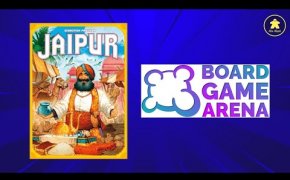 JAIPUR - Partita completa su BoardGameArena (2 giocatori)